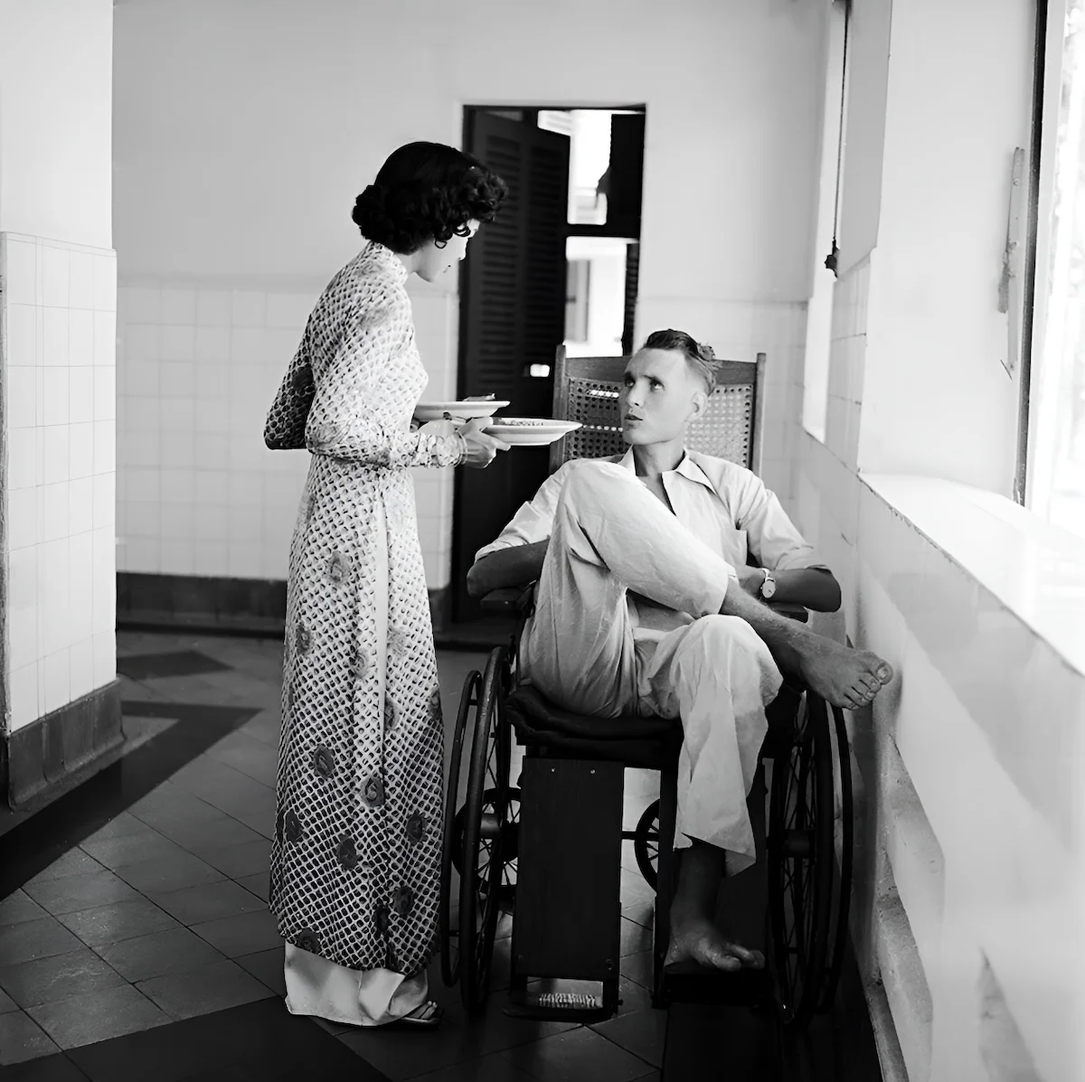 Bệnh viện ở Sài Gòn năm 1953