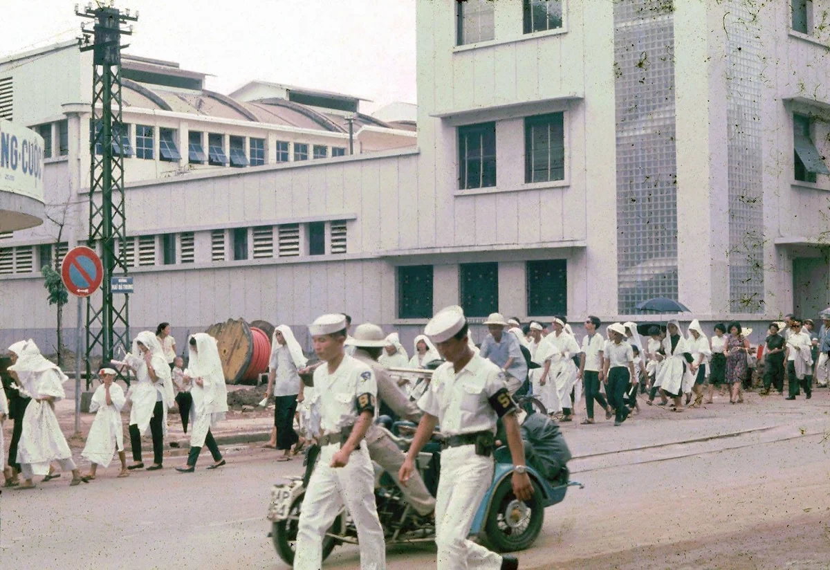 Đám tang ở Sài Gòn vào những năm 1960