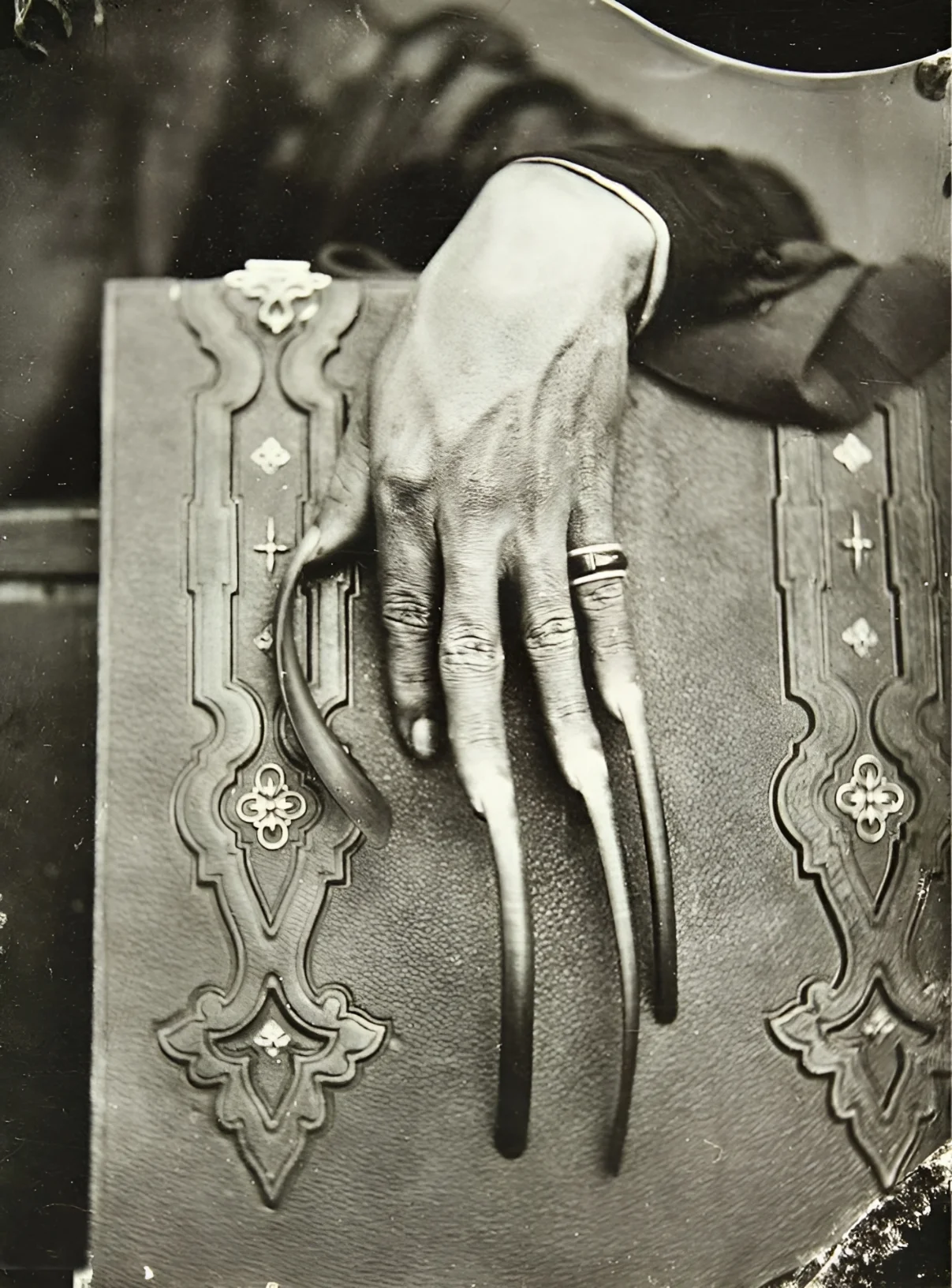 Móng tay để dài của một người giàu có tại Sài Gòn vào năm 1869