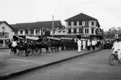 Xe ngựa ở Sài Gòn vào khoảng năm 1938