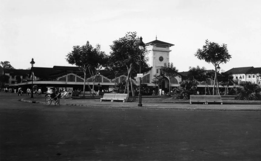 Chợ Bến Thành vào năm 1938