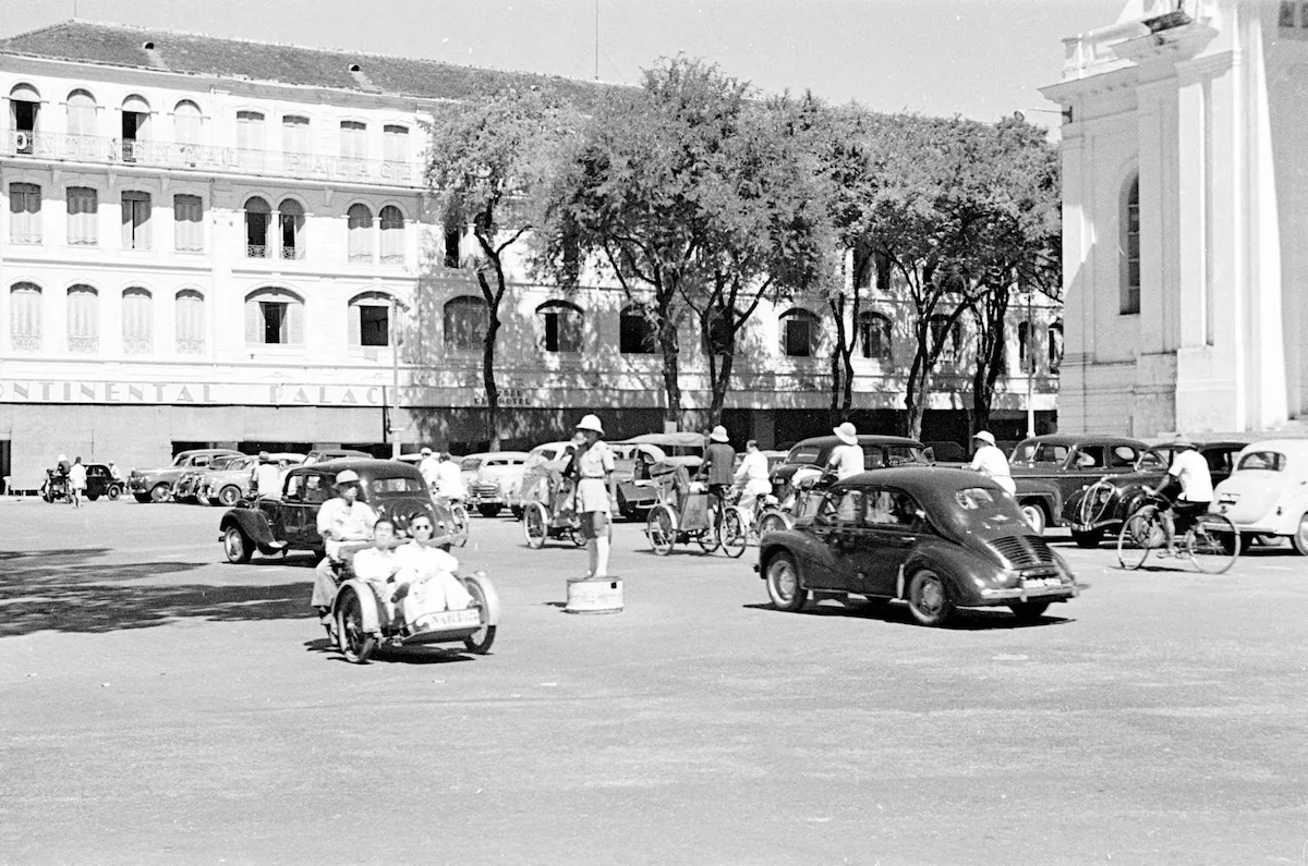 Khách sạn Continental Palace vào năm 1950